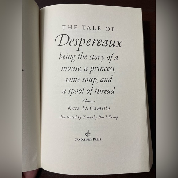 3 for $12: The Tale of Despereaux by Timothy Basil Ering - Picture 3 of 4